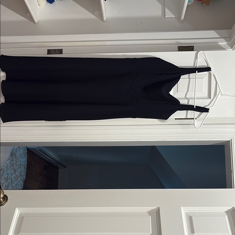 Aritzia Wilfred Black Halter Midi Dress